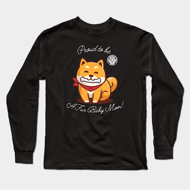 Jinrai: Fur Baby For Mom's Long Sleeve T-Shirt by Mister Jinrai